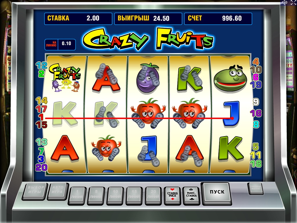 Игровой автомат крейзи фрукт играть бесплатно - Игровые автоматы Pin Up.